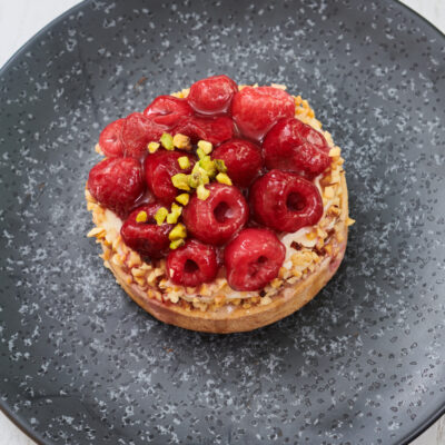 Frangipane tart s malinama