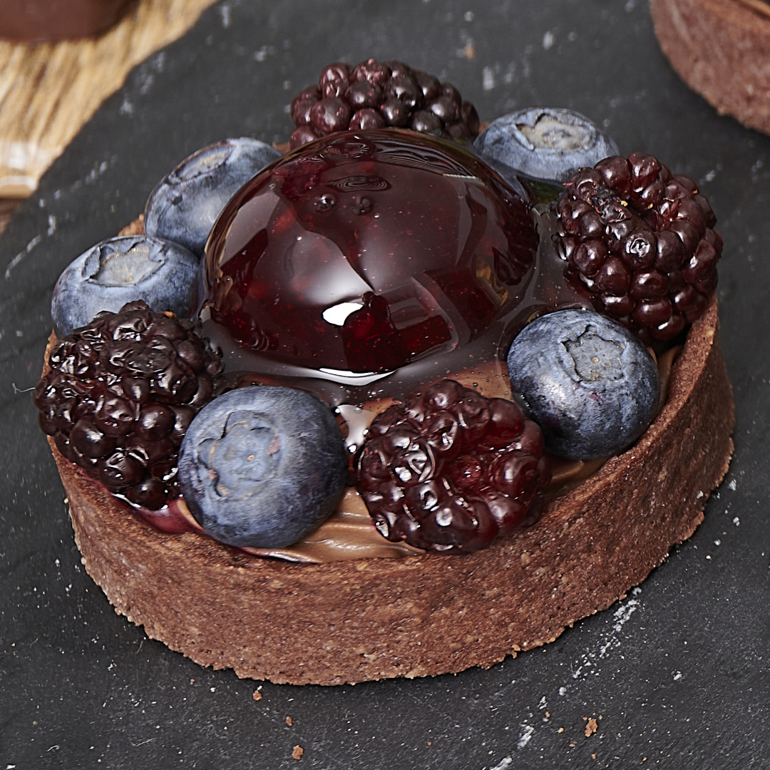 Tartlette s kupinama i borovnicama