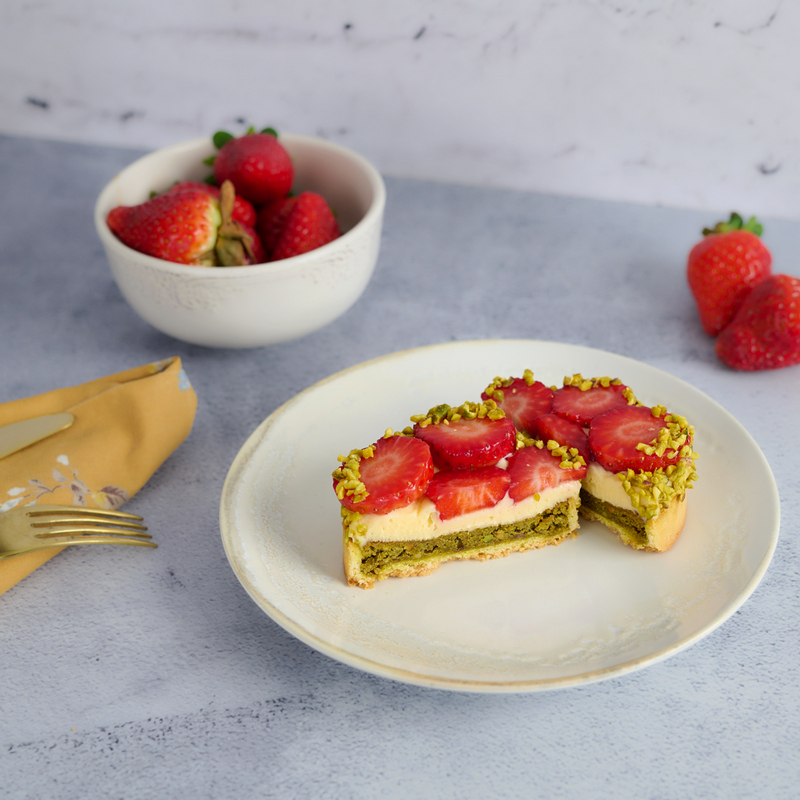 Tart od pistacija i jagoda - Slika 2