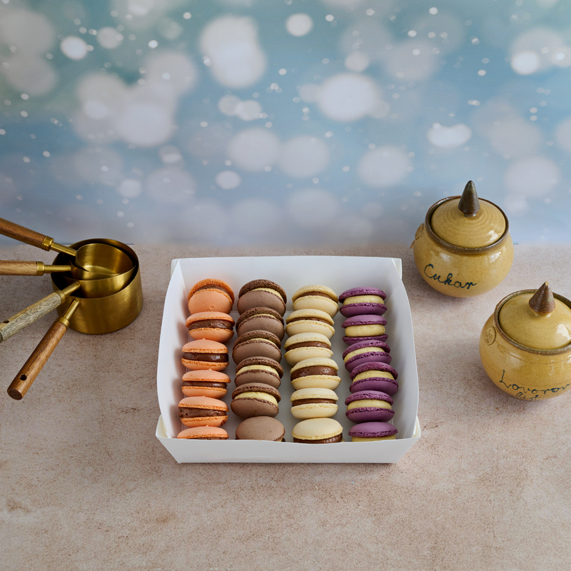 Macaron box - 24 kom
